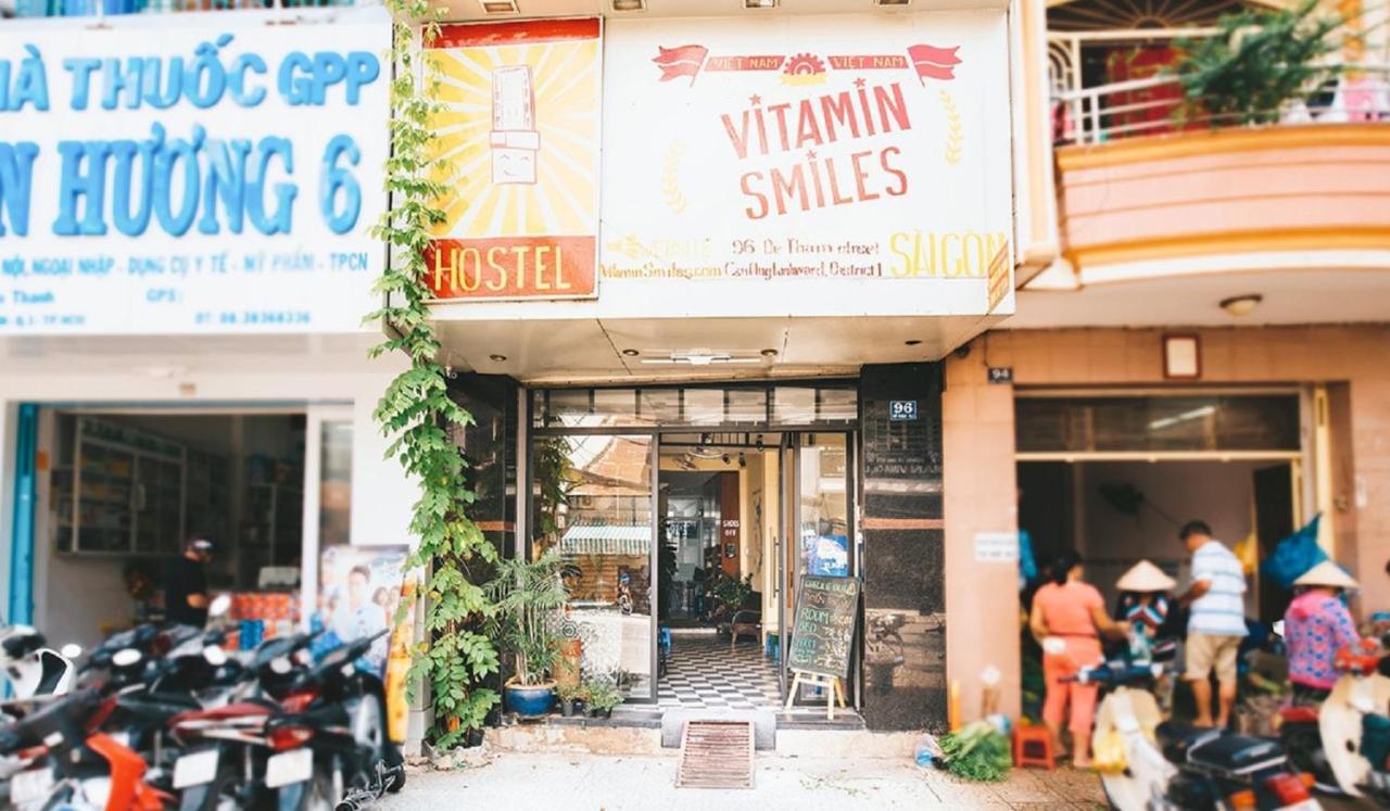 The Art - Vitamin Smiles Hostel Ho Či Minovo Město Exteriér fotografie