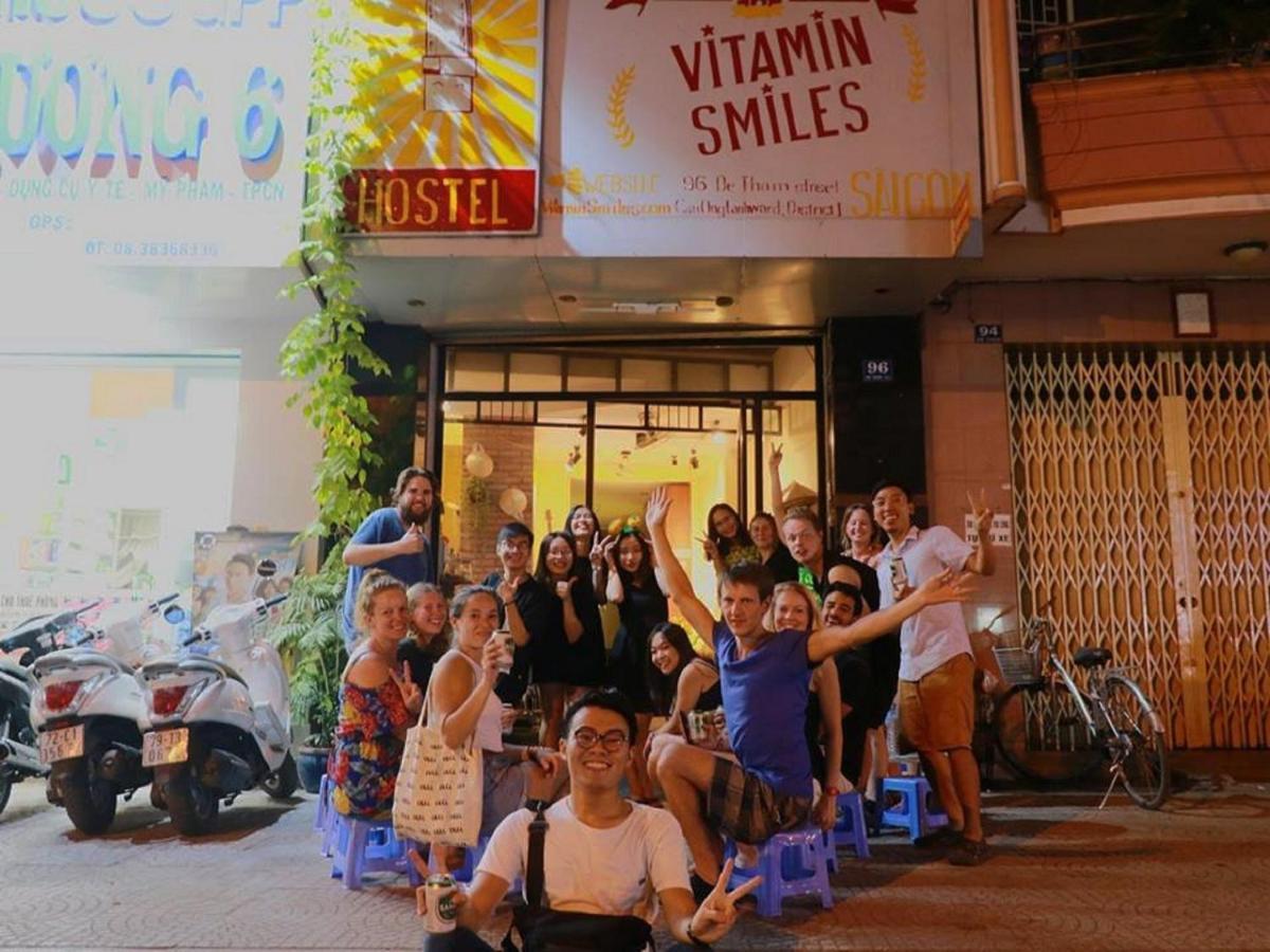 The Art - Vitamin Smiles Hostel Ho Či Minovo Město Exteriér fotografie